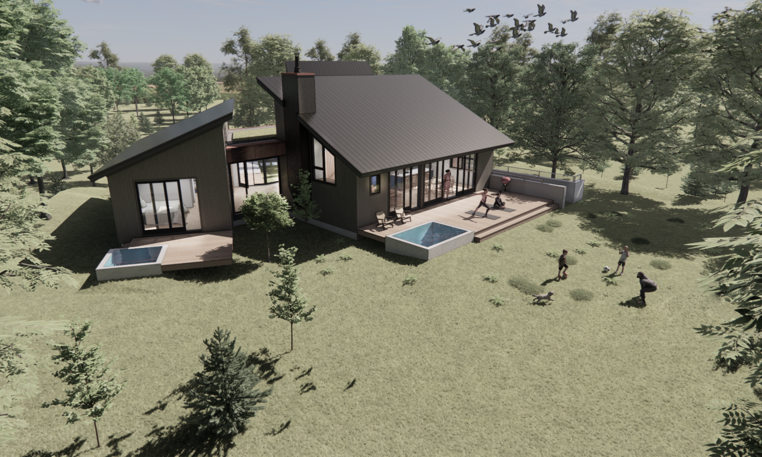 Maine Homes, Design Rendering