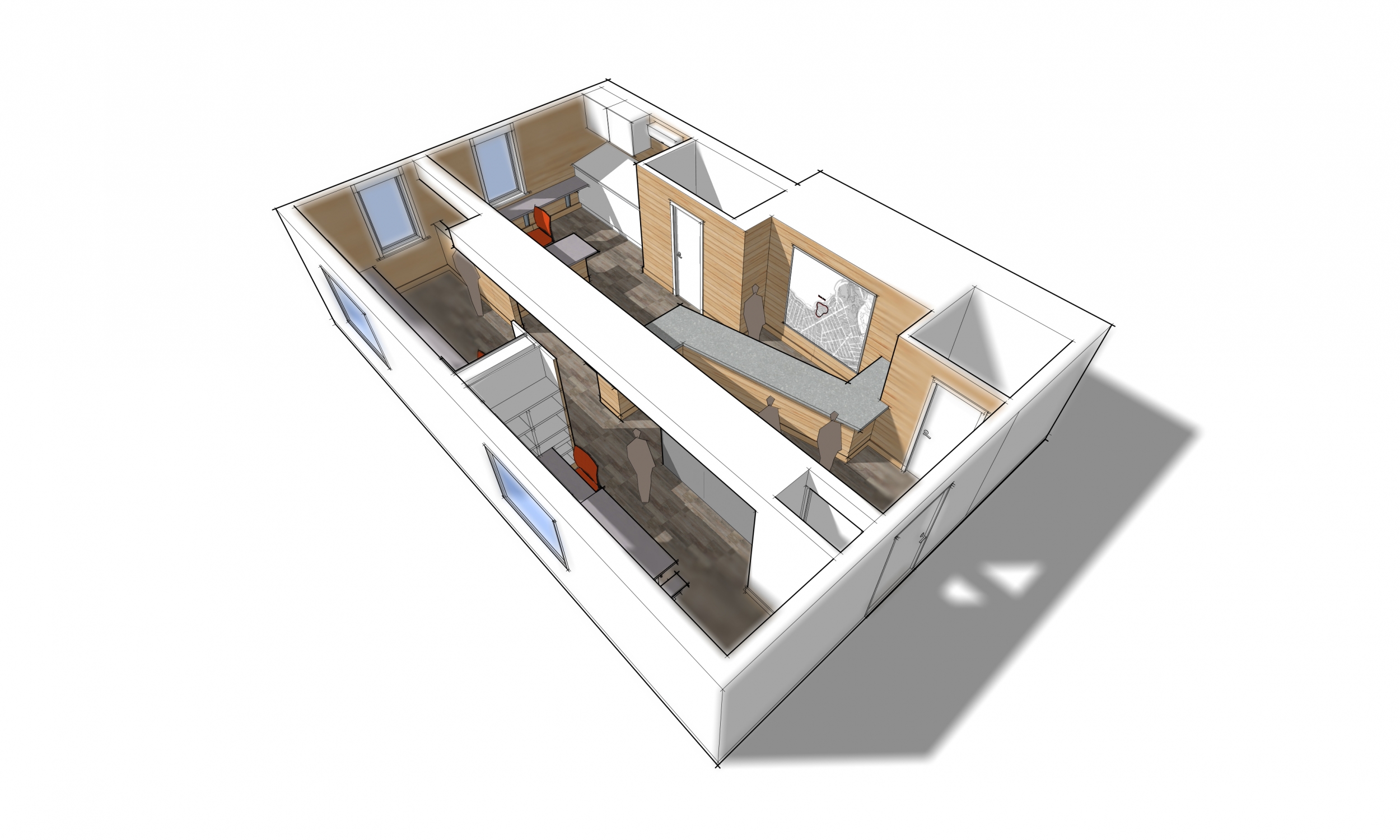 Project Rendering Project Rendering, Design, Sketchup rendering, Architecture