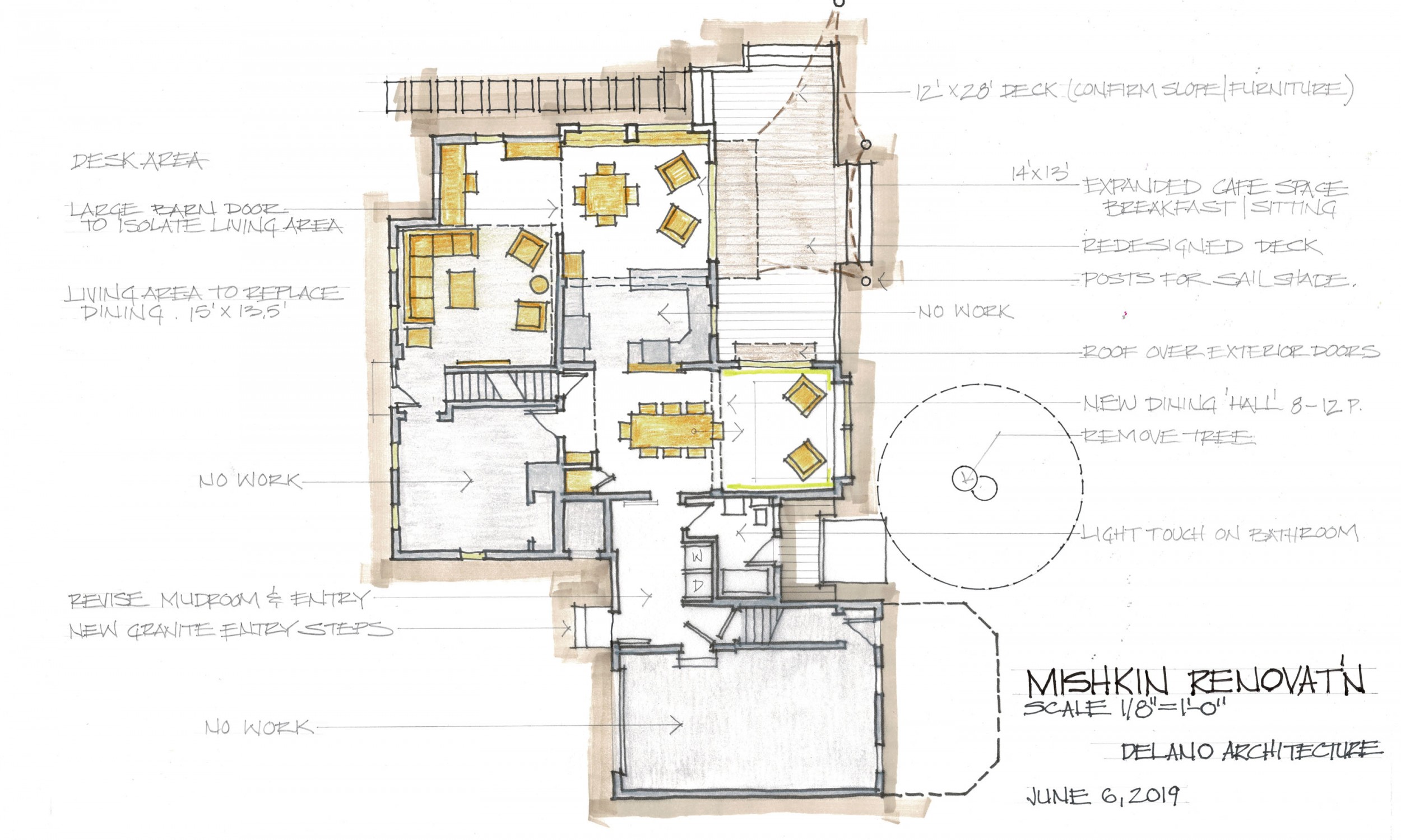 Design Floor Plan, South Portland Architect, Maine Architect