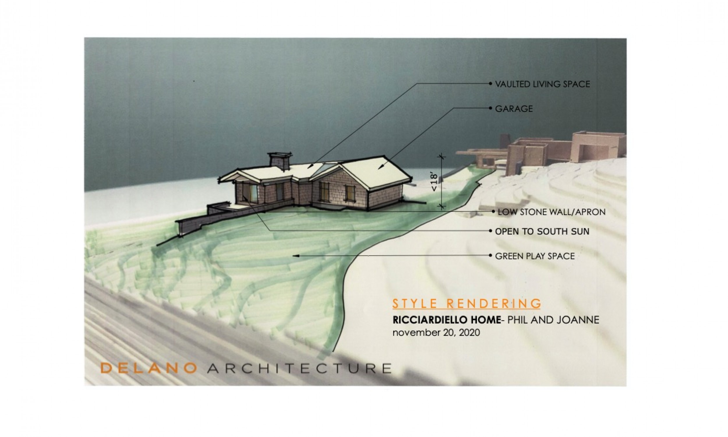Architectural Model, Maine Architect, Design Process