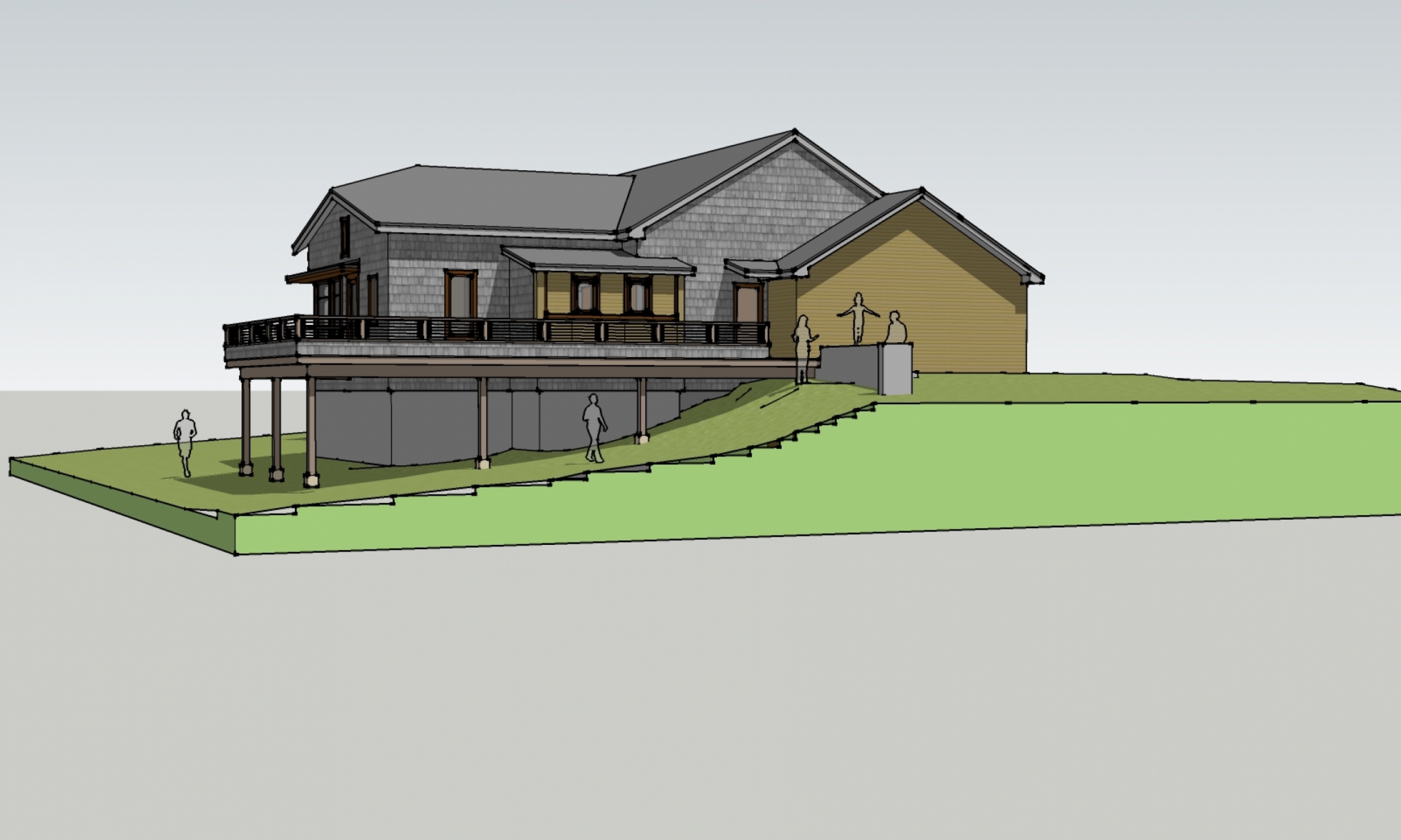 THOMAS POND Renovation, Raymond Maine Delano Architecture